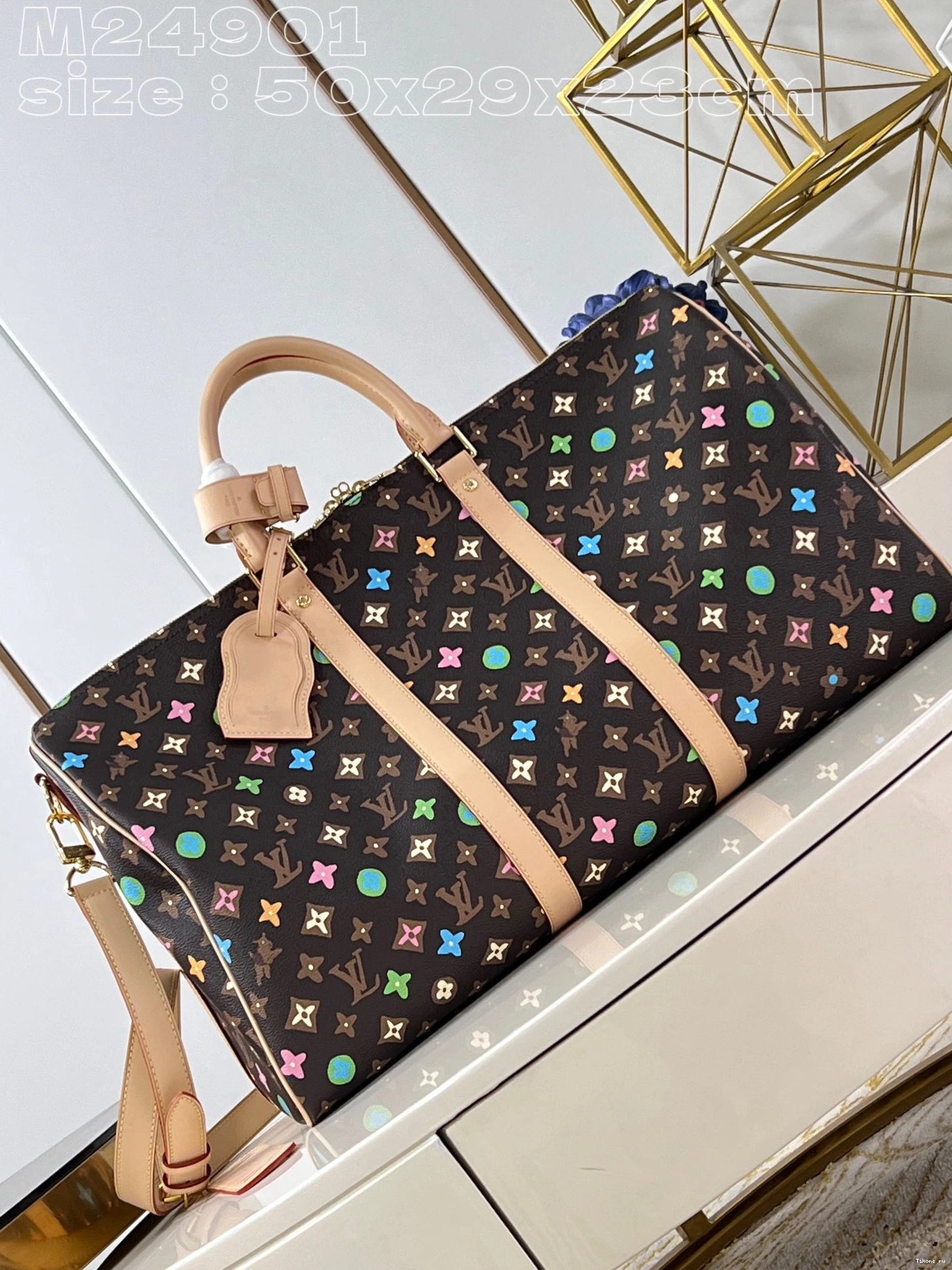 Affordable KEEPALL VUITTON 50 BANDOULIÈRE LOUIS 0818